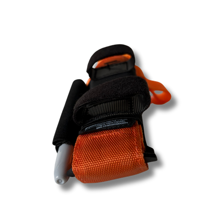 LifeSaver Tourniquet Set components in orange shown separately